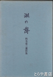 湖の聲　秋本愛三遺歌集