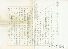 平輪光三草稿　「犬田卯氏を偲ぶ」