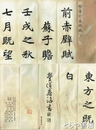 楷書前赤壁賦