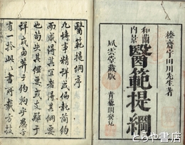 和蘭内景　西説医範提綱釈義　１～３巻　合本