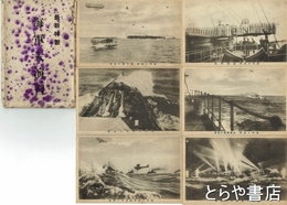 絵葉書　海軍大演習　最新特製