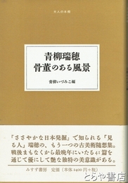 青柳瑞穂　骨董のある風景　大人の本棚
