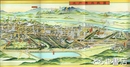 鳥瞰図　水戸市鳥瞰図　『水戸市勢要覧』添付