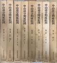 五街道分間延絵図　中山道分間延絵図　1〜8巻(全20冊の内)8冊