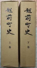 越前町史 上下巻揃い
