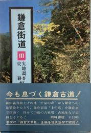鎌倉街道Ⅲ 実地調査・史跡編