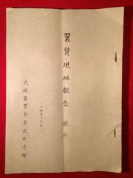 翼賛現地報告 号外