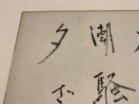 【色紙】志摩芳次郎