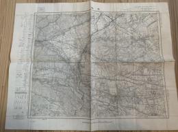地図【青梅】昭和36年発行、国土地理院、五万分一地形図