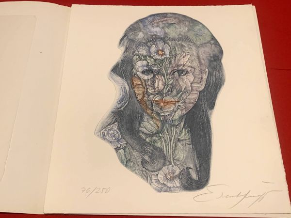 Ernst Fuchs エルンスト・フックス 銅版画 版画 Ernst Fuchs / エルンスト・フックス版画「Samson 13