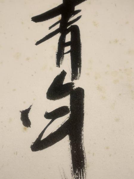 石原慎太郎、色紙、毛筆肉筆、落款】(石原慎太郎) / 古本、中古