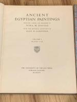 Ancient Egyptian Paintings Vol.1-2(図版編)2冊、古代エジプト画・超大判画集（巻解説編欠）