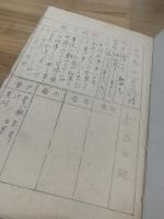 共炊材料供山々簿/共炊用物品購入簿/共炊日誌/共同作業日誌/共同作業受入簿/　昭和19年6月 全5冊