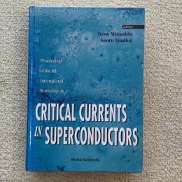 Critical currents in superconductors, Kitakyushu, Japan, 27-29 May 1996