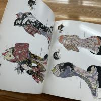 Japanese kimono paper dolls in full color 英文