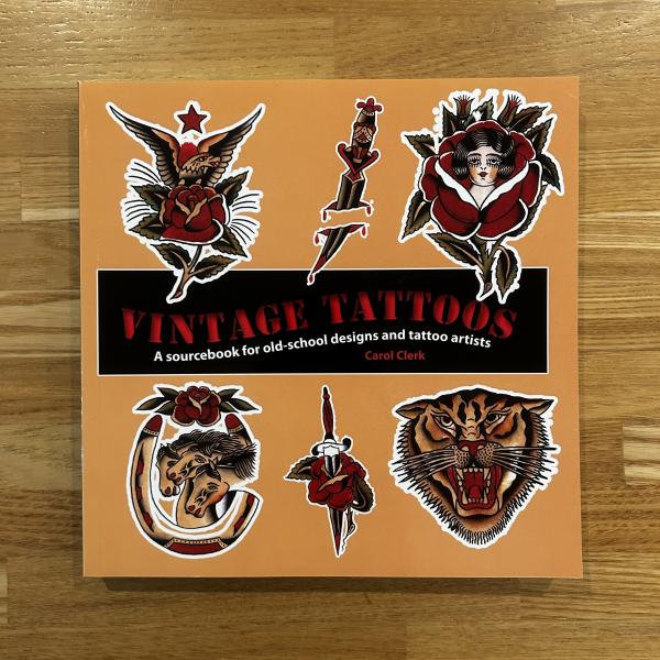 VINTAGE TATTOOS CAROL CLERK 刺青 本