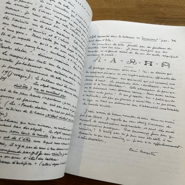 quatre vingt deux lettres de RENE MAGRITTE a Mirabelle Dors et