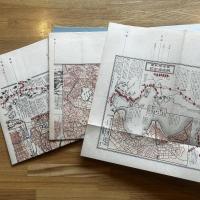 復刻古地図 鐵道道中記 明治36年