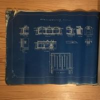 神戸市水道図　＜明治42年青写真＞