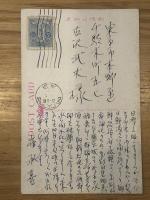崔承喜 　ペン肉筆　ハガキ2通　古澤武夫　宛