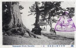 N26011616〇戦前絵葉書○兵庫県 明石 明石中崎公園眺望 其一　古写真○和本古書古文書
