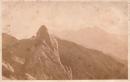 N26011669〇戦前絵葉書○日本アルプス（現在は通称北アルプス）燕岳から槍ヶ岳（右奥）　古写真○和本古書古文書
