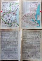 D26011310〇大日本分県地図  茨城県 水戸  観光地図 公共機関要覧 地名総覧  昭和４３年〇和本古書古文書