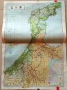 D26011322〇大日本分県地図  石川県 金沢   観光地図 公共機関要覧 地名総覧  昭和４３年〇和本古書古文書