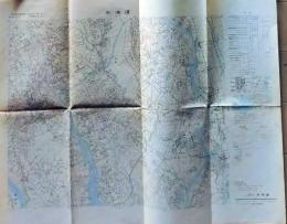 D26012106〇古地図  二万五千分一地形図 水海道 昭和４５年〇和本古 書古文書