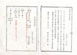 N26012140○明治布告布達 明治１０年○水火風雹虫等の被害 人畜の負傷 家屋の焼流失 社寺木並木の顛仆(てんぷ)等損害は 実地罹災の景況は別紙により15日間に啓申すべし○栃木県布達○和本古書古文書
