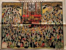 D26020608〇銅版画 日蓮聖人大菩薩御涅槃拝図 大正１３年 東京府〇和本古書古文書