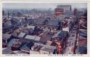 N26021111〇戦前絵葉書○栄え行く大東京 浅草観音付近の繁華　東京 古写真○和本古書古文書
