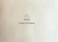 D26021302〇彩色木版画  水 yoshimi kuzuu　oregon　版画家 昭和年代〇和本古書古文書