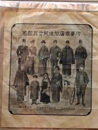 D26010110〇洋服販売カタログ 河喜商店 東京神田区 昭和年代〇和本古書古文書