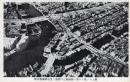 N26021120〇戦前絵葉書○復興の大東京（航空写真）第一号幹線江戸橋通り及小網橋親父橋　東京 古写真○和本古書古文書
