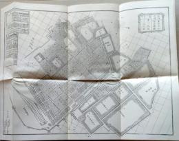 D26021006〇銅版画古地図  復刻版   ⑥第二大區  山下御門內外、櫻田、西久保、愛宕下、芝口 一、二、四小區 東京大小區分繪圖 明治七・八年版〇和本古書古文書