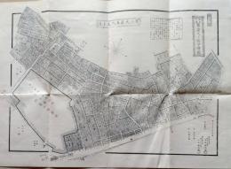 D26021014〇銅版画古地図    復刻版 第三大區五・六・九小區 市ヶ谷、牛込一圓・四谷ノ部 東京大小區分繪圖 明治七・八年版〇和本古書古文書