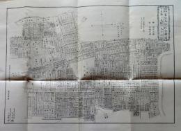 D26021015〇銅版画古地図    復刻版 第三大區六・九・十小區 市ヶ谷、牛込、四谷傳馬町 大番町 東京大小區分繪圖 明治七・八年版〇和本古書古文書
