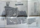 D26021017〇銅版画古地図   復刻版 第三大區十一小區　四谷南寺町,仲町 青山三筋町 権田原町  東京大小區分繪圖 明治七・八年版〇和本古書古文書