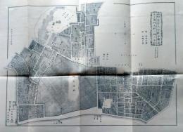 D26021019〇銅版画古地図 復刻版(昭和５０年)  第四大區三・四小區 小石川富坂水道町及本郷元町 春木町 東京大小區分繪圖 明治七・八年版〇和本古書古文書