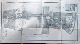 D26021020〇銅版画古地図 復刻版(昭和５０年)  第四大區五・六小區　湯島明神下、池之端、根津之部 東京大小區分繪圖 明治七・八年版〇和本古書古文書