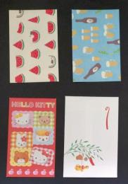 D26022912〇ポチ袋 お年玉袋 ４枚  昭和年代〇和本古書古文書