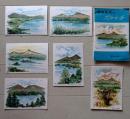 D26023007〇絵葉書 セット 磐梯高原のスケッチ  ６枚組   昭和年代〇和本古書古文書