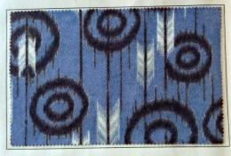 D26030105〇生地見本 １枚 フェルト感覚 ラシャ風味 大正モダン 大正年代〇和本古書古文書