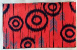 D26030111〇生地見本 １枚 フェルト感覚 ラシャ風味 大正モダン 大正年代〇和本古書古文書