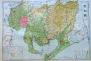D26030221〇分県地図   愛知県 名古屋市街図 都道府県 公共機関要覧 地名総覧  昭和３２年〇和本古書古文書