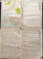 D26030235〇分県地図  山口県 山口市街図 都道府県 公共機関要覧 地名総覧  昭和３２年〇和本古書古文書