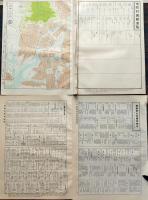 D26030237〇分県地図  徳島県 徳島市街図 都道府県 公共機関要覧 地名総覧  昭和３２年〇和本古書古文書