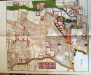 D26030905〇復刻 江戸切絵図   小石川絵図 文京区  尾張屋板 讀賣新聞 平成２年〇和本古書古文書