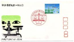 N26031149〇郵便切手 初日カバー 彩色木版画 財政監督制度１００年記念 FDC First Day of Issue 昭和５５年○和本古書古文書
